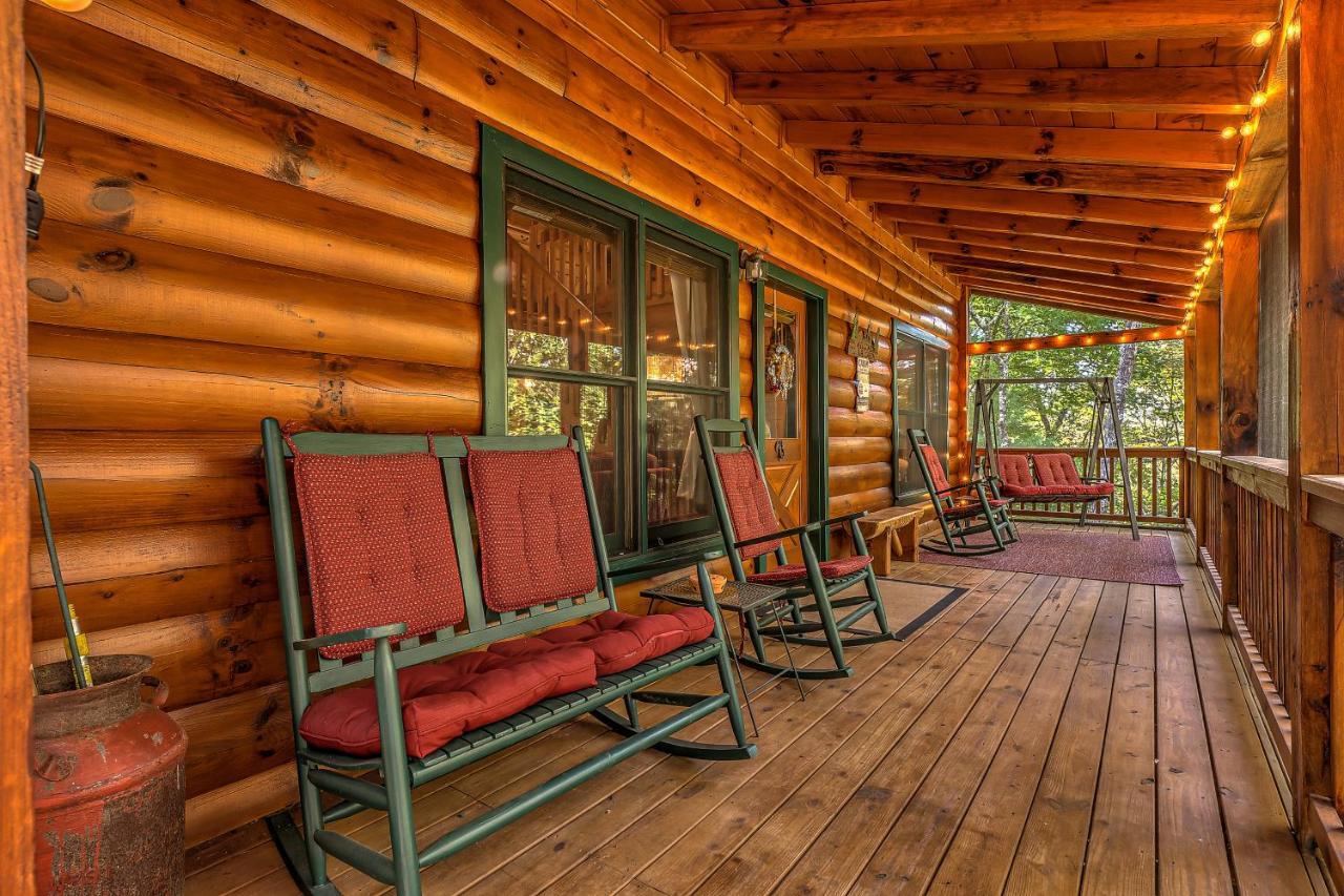 Golden Eagle Ga Cabin - Hot Tub, Firepit & Fast Wifi Blue Ridge Exterior foto
