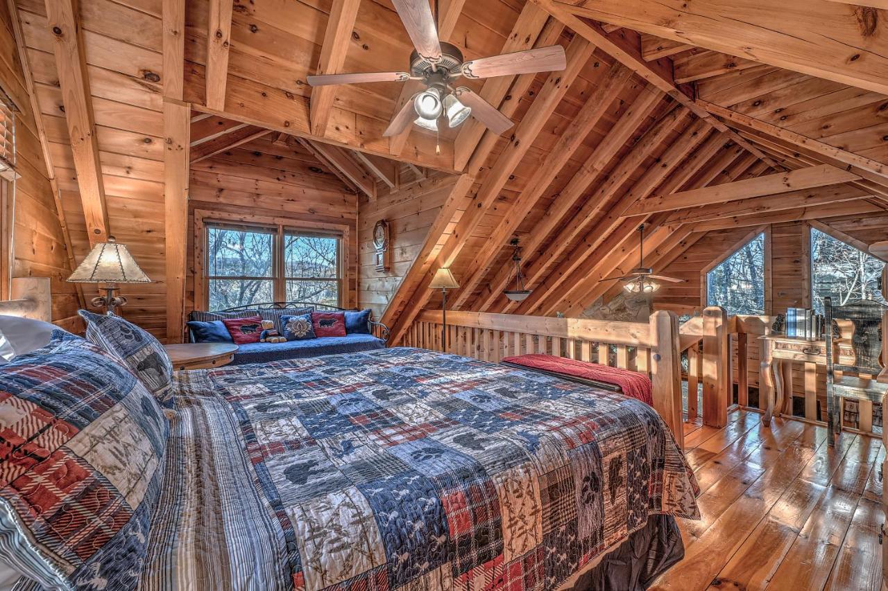 Golden Eagle Ga Cabin - Hot Tub, Firepit & Fast Wifi Blue Ridge Exterior foto